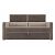 Прямой диван Стенли  Велюр Коричневый