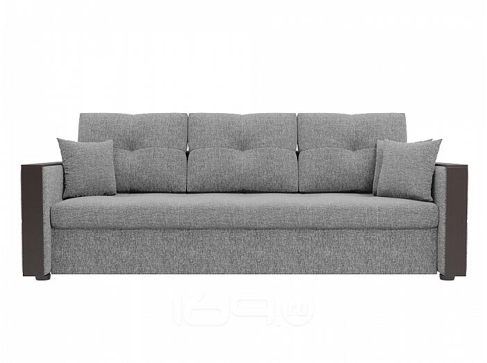 Диван прямой Валенсия Рогожка Серый