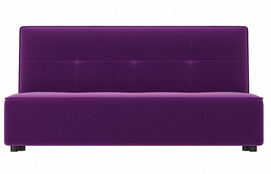 Прямой диван Зиммер   Микровельвет Фиолетовый прямой диван зиммер микровельвет зеленый