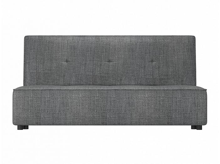 Прямой диван Зиммер   Рогожка Серый