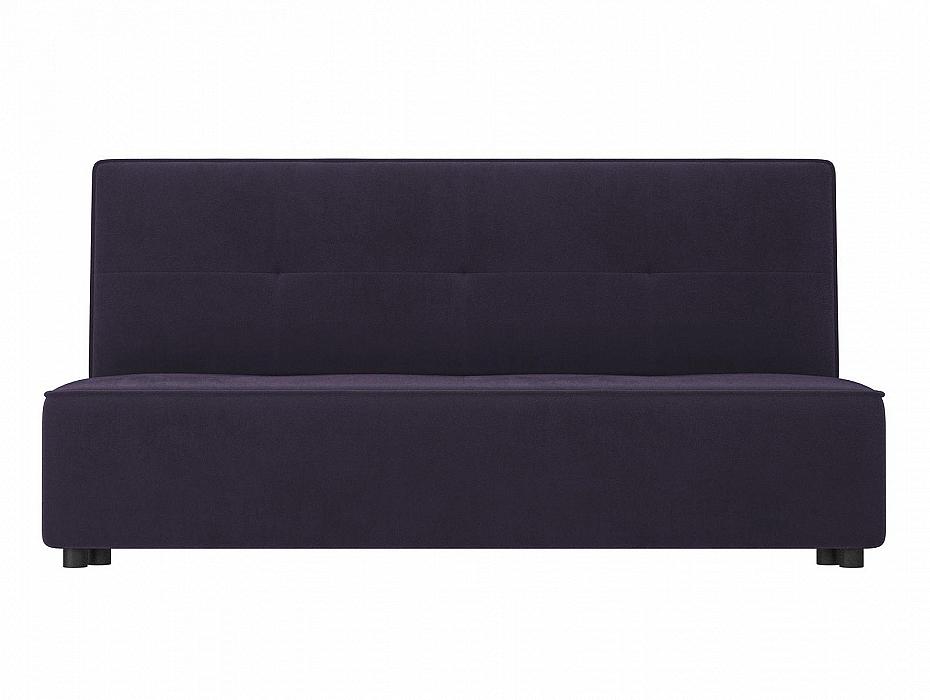 Прямой диван Зиммер   Велюр Фиолетовый прямой диван зиммер экокожа коричневый