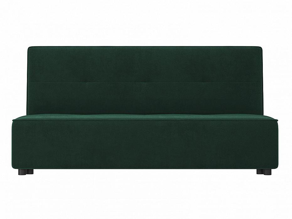 Прямой диван Зиммер   Велюр Зеленый прямой диван зиммер микровельвет зеленый
