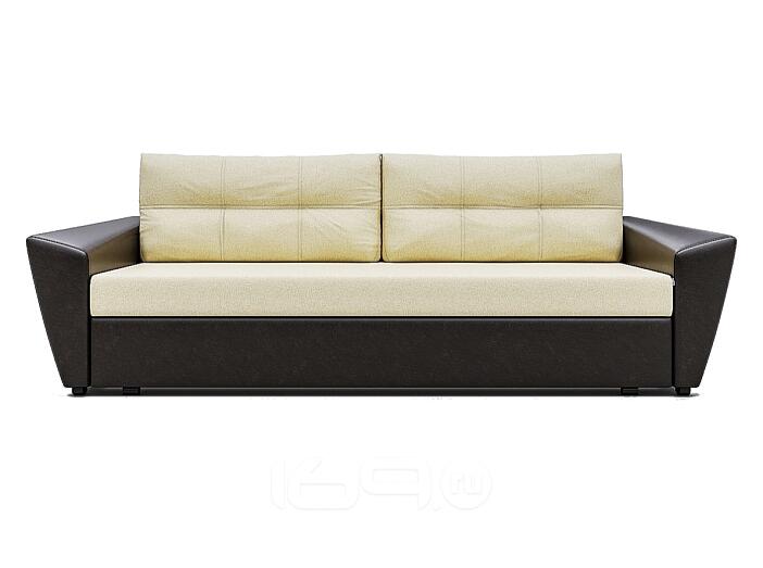 Диван прямой Неаполь механизм Еврокнижка Beige 920*2450*990