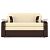 Диван-кровать шоколад bakara beige 2a/kolej cp 536
