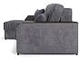Диван-кровать угловой лас-вега (04) левый серый пантограф