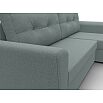 Диван угловой амстердам лайт правый угол амур 07 серый еврокнижка