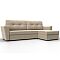 Диван угловой амстердам лайт велюр правый угол seven 729 бежевый еврокнижка