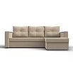 Диван угловой атланта без стола универсальный угол seven 729 бежевый еврокнижка