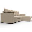 Диван угловой атланта без стола универсальный угол seven 729 бежевый еврокнижка