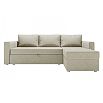 Диван угловой Бергамо механизм Дельфин Beige 800*2260*1420