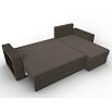 Диван угловой дубай лайт угол универсальный амур 05 коричневый еврокнижка