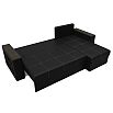 Диван угловой дубай лайт угол универсальный черный еврокнижка