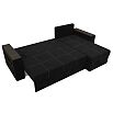 Диван угловой дубай лайт угол универсальный черный еврокнижка