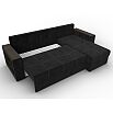 Диван угловой дубай лайт угол универсальный seven 35 черный еврокнижка