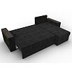Диван угловой дубай лайт угол универсальный seven 35 черный еврокнижка