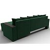 Диван угловой дубай лайт угол универсальный seven 626 зеленый еврокнижка