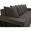 Диван угловой дубай лайт угол универсальный seven 727 коричневый еврокнижка