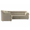 Диван угловой карнелла левый угол бежевый дельфин
