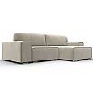 Диван угловой лига-029 бежевый еврокнижка
