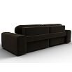 Диван угловой лига-029 коричневый еврокнижка