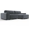 Диван угловой лига-029 seven 17 серый еврокнижка