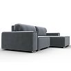 Диван угловой лига-029 seven 17 серый еврокнижка