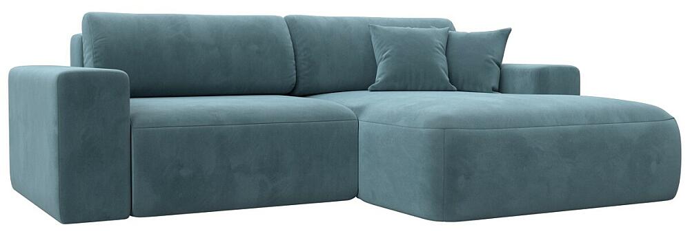 Диван угловой Лига-036 НПБ Классик правый угол Велюр Бирюзовый 80999₽