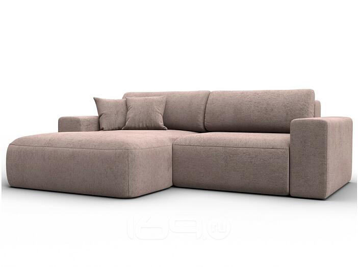 Диван угловой лига-036 нпб классик левый угол tower 05 бежевый еврокнижка