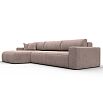 Диван угловой лига-036 нпб классик лонг левый угол tower 05 бежевый еврокнижка