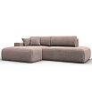 Диван угловой лига-036 нпб модерн левый угол tower 05 бежевый еврокнижка
