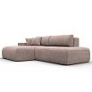 Диван угловой лига-036 нпб модерн левый угол tower 05 бежевый еврокнижка