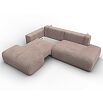 Диван угловой лига-036 нпб модерн левый угол tower 05 бежевый еврокнижка