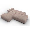 Диван угловой лига-036 нпб модерн левый угол tower 05 бежевый еврокнижка