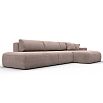 Диван угловой лига-036 нпб модерн лонг правый угол tower 05 бежевый еврокнижка