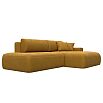 Диван угловой лига-036 нпб модерн правый угол brut 10 желтый еврокнижка