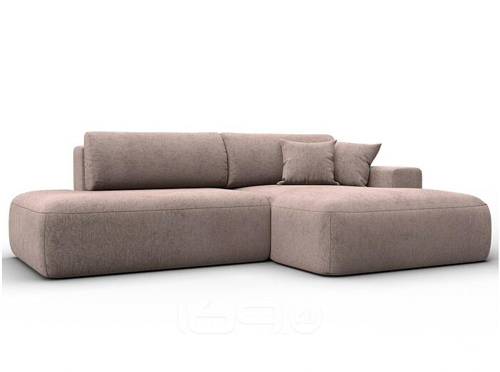 Диван угловой лига-036 нпб модерн правый угол tower 05 бежевый еврокнижка