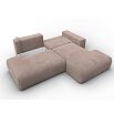 Диван угловой лига-036 нпб модерн правый угол tower 05 бежевый еврокнижка