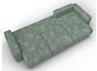 Диван угловой лига-056 нпб лонг угол универсальный велюр brut 08 зеленый еврокнижка