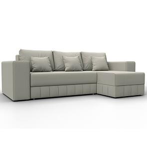 Диван угловой лига-076 угол универсальный амур 02 бежевый еврокнижка