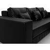 Диван угловой лига экокожа-076 угол универсальный grifon 18 черный еврокнижка