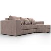 Диван угловой лига велюр-076 угол универсальный tower 05 бежевый еврокнижка
