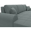 Диван угловой лига рогожка-080 угол левый амур 07 серый еврокнижка