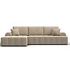Диван угловой лига-080 угол левый seven 729 бежевый еврокнижка