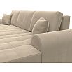 Диван угловой лига-080 угол правый seven 729 бежевый еврокнижка