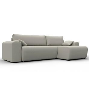 Диван угловой лига-099 угол универсальный амур 02 бежевый еврокнижка