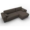 Диван угловой лига-099 угол универсальный амур 05 коричневый еврокнижка