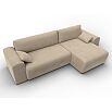 Диван угловой лига-099 угол универсальный seven 729 бежевый еврокнижка