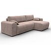 Диван угловой лига велюр-099 угол универсальный tower 05 бежевый еврокнижка