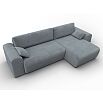 Диван угловой лига велюр-099 угол универсальный tower 10 серый еврокнижка