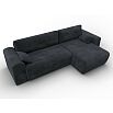 Диван угловой лига велюр-099 угол универсальный tower 11 темно-серый еврокнижка